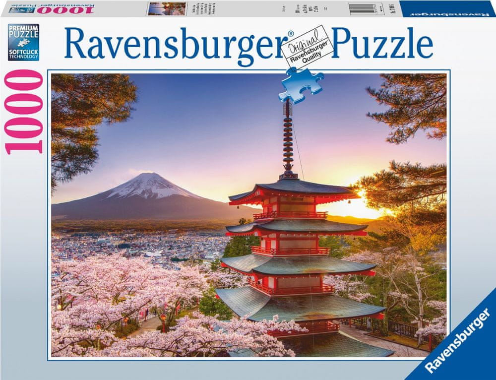 Ravensburger Rozkvitnuté čerešne v Japonsku 1000 dielikov